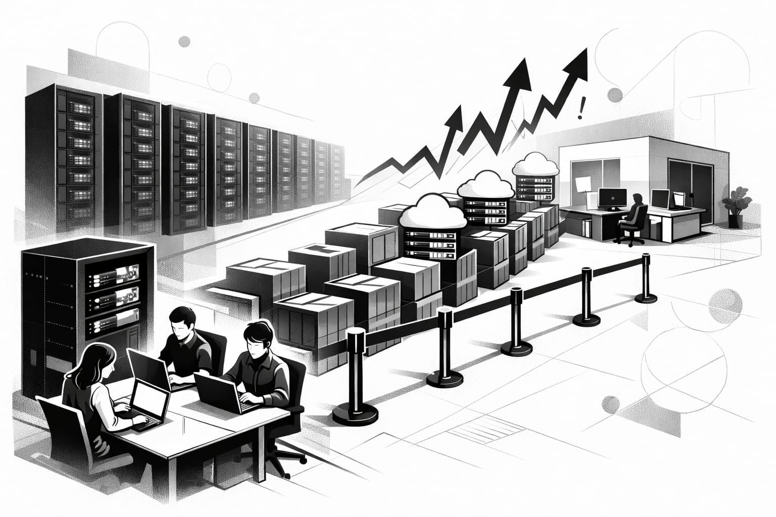 AI startup team facing GPU scarcity, cloud waitlists, and rising compute costs