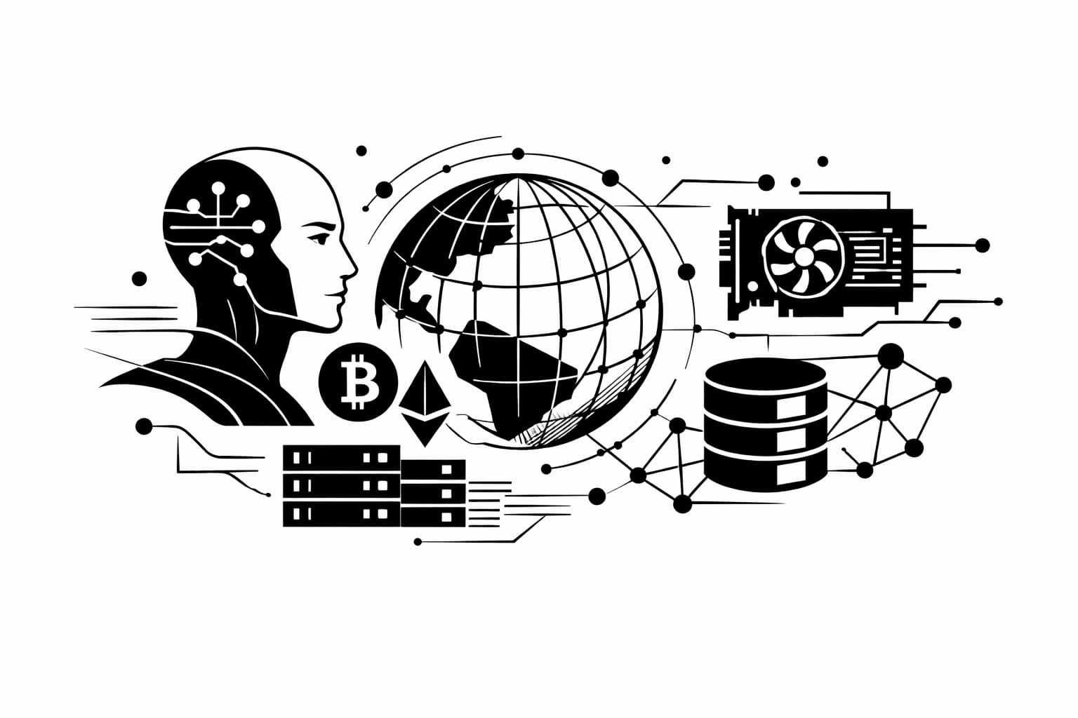 AI Crypto Sectors Map 2026: Agents, Compute, Data Layers