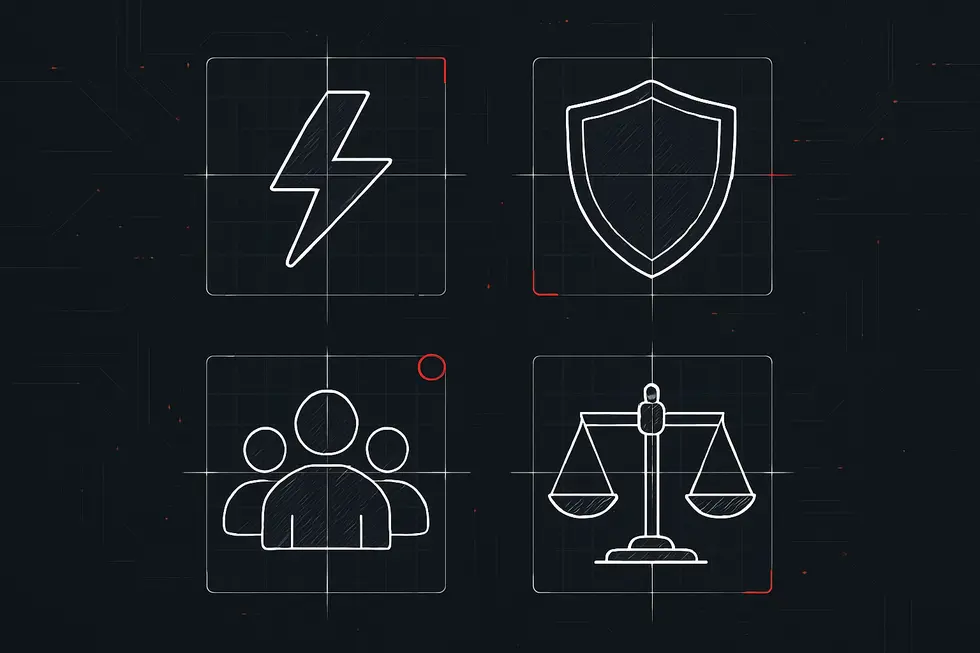 Diagram illustrating the core concept of tokenomics.