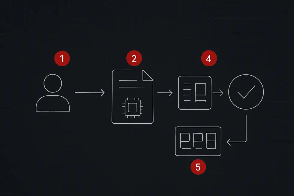 The EVM acts as a global computer running on thousands of interconnected nodes around the world.